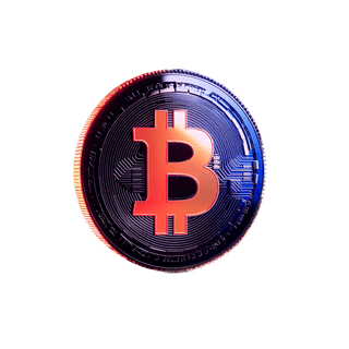 Kayan kart ile kripto pazarının analitik verilerini görselleştiren tasarım